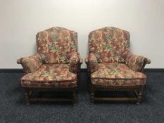 A pair of Ercol lounge chairs