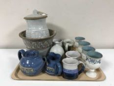 A quantity of pottery inc.