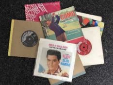 A large quantity of 45's - Perry Como, Gene Pitney,