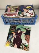 A quantity of mid 20th century and later comics - The Spirit, Jungle Jim, Scary Tales,