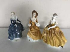 A Coalport lady's of fashion figure - Theresa,