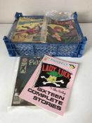 A quantity of mid 20th century and later comics - Marvel Man, Lady Muck,