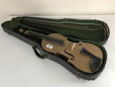 A German violin, circa 1900, labelled 'Antonius Stradivarius...