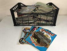 A quantity of mid 20th century magazines - Speed & Power, War monthly,