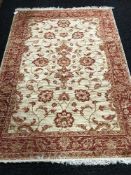 A Persian Zeigler rug, 130 cm x 160 cm,