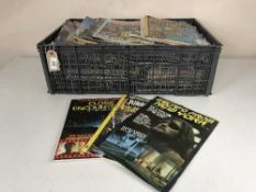 Two baskets of comics and magazines - Bugs Bunny, Jurassic Park, Planet of the Apes,