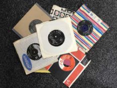 A large quantity of 45's - Jerry & The Pace Makers,
