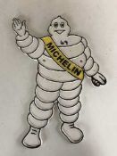A cast metal advertising plaques- Michelin man