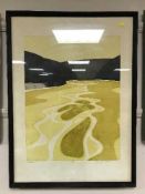 John Brunsden : Solva, aquatint in colours, signed in pencil, numbered 22/100.