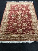 A Persian Zeigler rug, 230 cm x 160 cm,