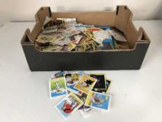 Two boxes of Chix Bubble Gum picture album, Esso FA Cup Centenary coin collection,