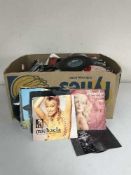 A box of 45's - 1980's, Blondie, Diana Ross,