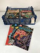 Approximately eighty mid 20th century and later DC comics - Star Trek, Batman,