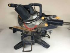 A McAllister sliding compound mitre saw