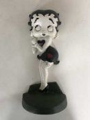 A cast metal door stop - Betty Boop