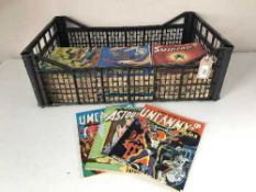 A quantity of mid 20th century and later Strange Suspense Story comics