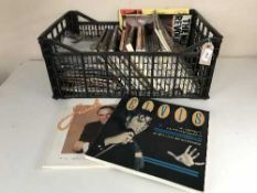 A box of a quantity of books and magazines - The Beatles,