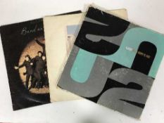 A box of lps - Buddy Holly, Adam Faith,