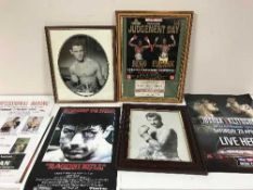 A collection of boxing memorabilia inc.