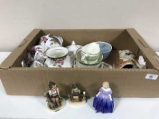 Three boxes of assorted china inc.