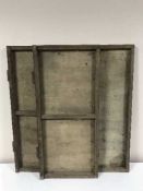 Three printer's type trays