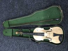 A German violin, circa 1900, labelled 'Antonius Stradivarius...