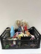 A box of Sindy dolls,