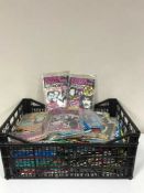 Five boxes of mid 20th century and later magazines - record collector,