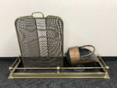 A twentieth century fire curb,