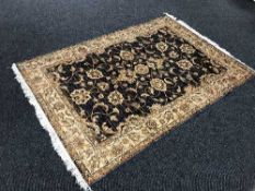 A Persian Zeigler rug, 230 cm x 160 cm,