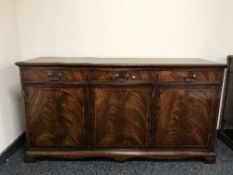 A reproduction Regency style sideboard