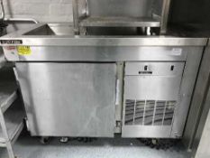 A Victor stainless steel counter