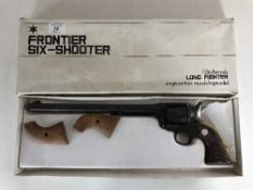 A boxed Frontier 6 shooter long fighter 12