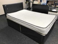 A 4' storage divan set