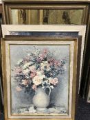 A collection of twelve assorted framed prints and pictures including Monet etc