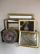 A quantity of assorted pictures and prints,