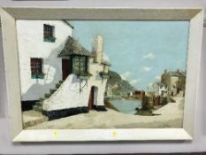 James R. Richardson : A Cornish cove, oil on board, 75 cm x 49 cm, signed, dated '61, framed.