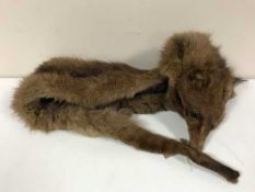 A fox fur stole
