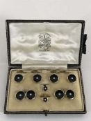 A boxed set of 18ct gold, platinum,