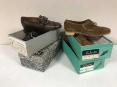 Thirty-four pairs of boxed lady's vintage shoes including Lotus,