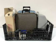 A box of typewriters,