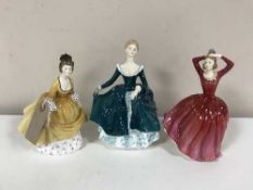 Three Royal Doulton figures - Katrina HN 2327,