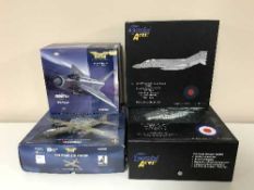 A Corgi jet fighter model,