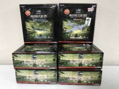 Six Corgi Predators of the Sky aircraft models,