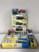 Ten Corgi heavy haulage boxed die cast vehicles