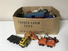 A box containing a quantity of loose,