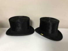 A silk top hat by G. A.