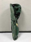 A golf bag and clubs inc.