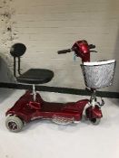A Monarch disability scooter with charger