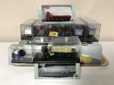 A collection of die cast vehicles inc.